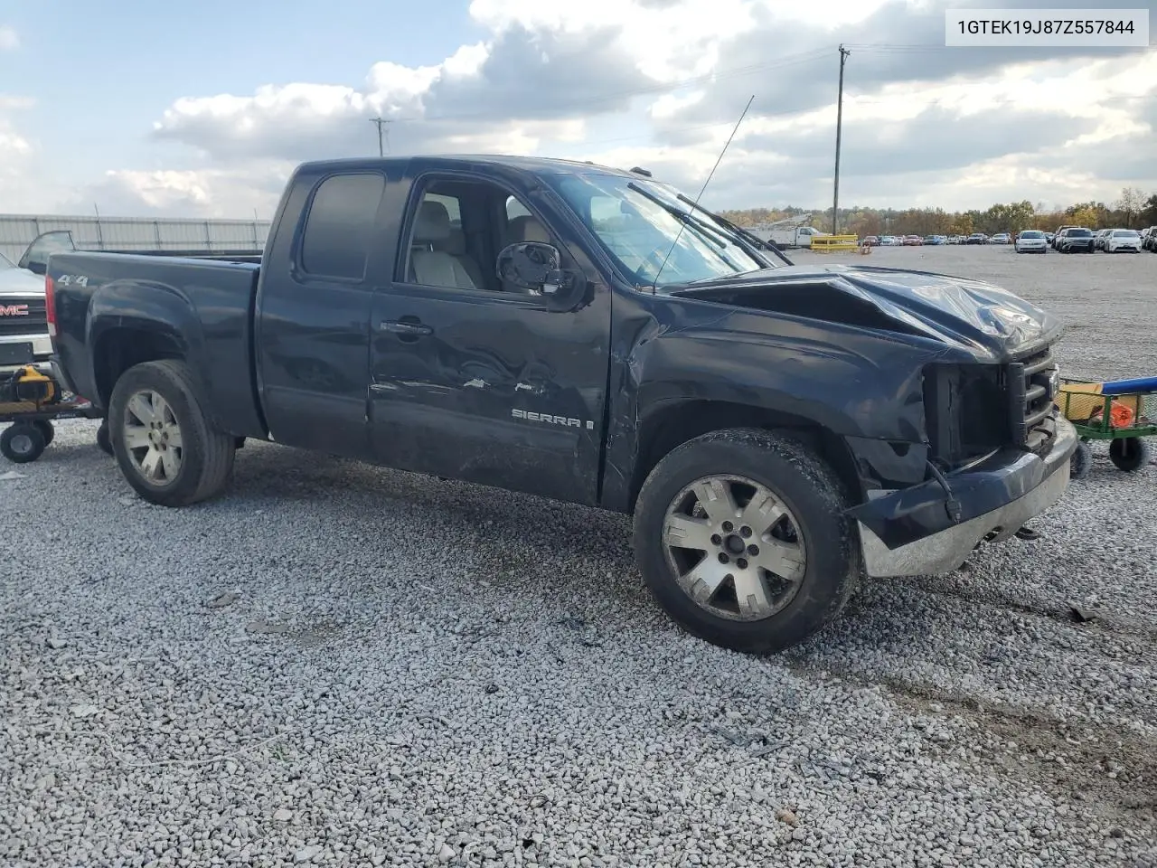 1GTEK19J87Z557844 2007 GMC New Sierra K1500