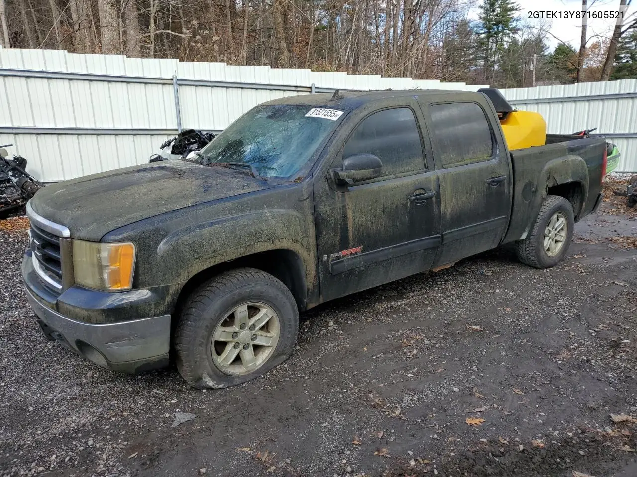 2GTEK13Y871605521 2007 GMC New Sierra K1500