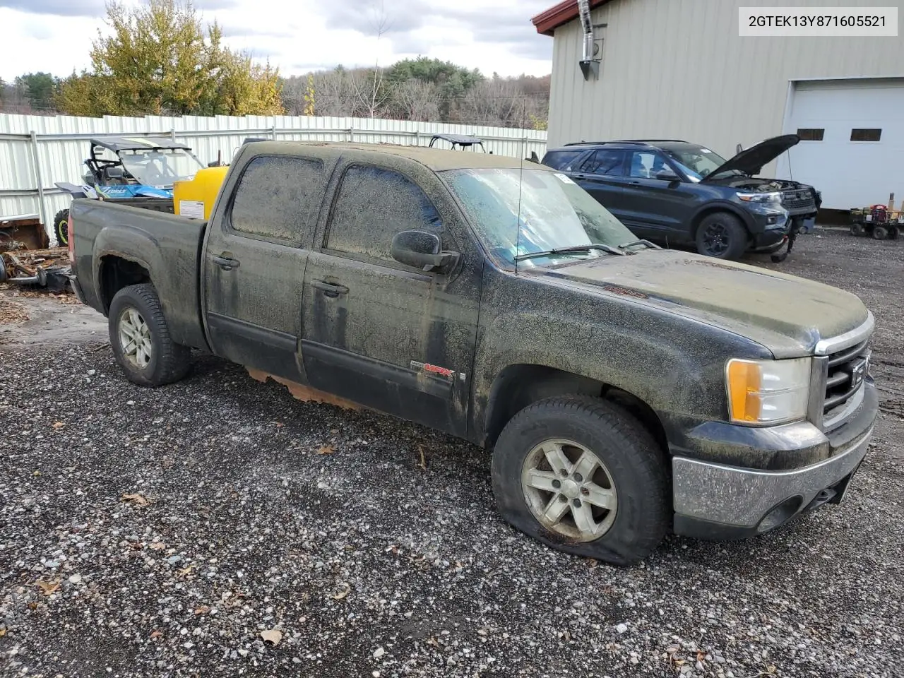 2GTEK13Y871605521 2007 GMC New Sierra K1500