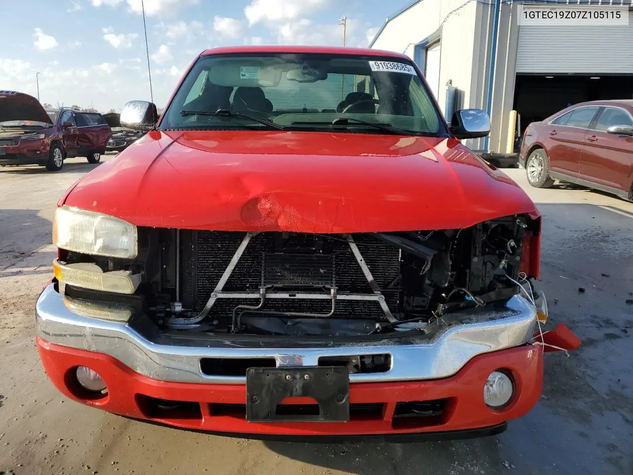 1GTEC19Z07Z105115 2007 GMC New Sierra C1500 Classic