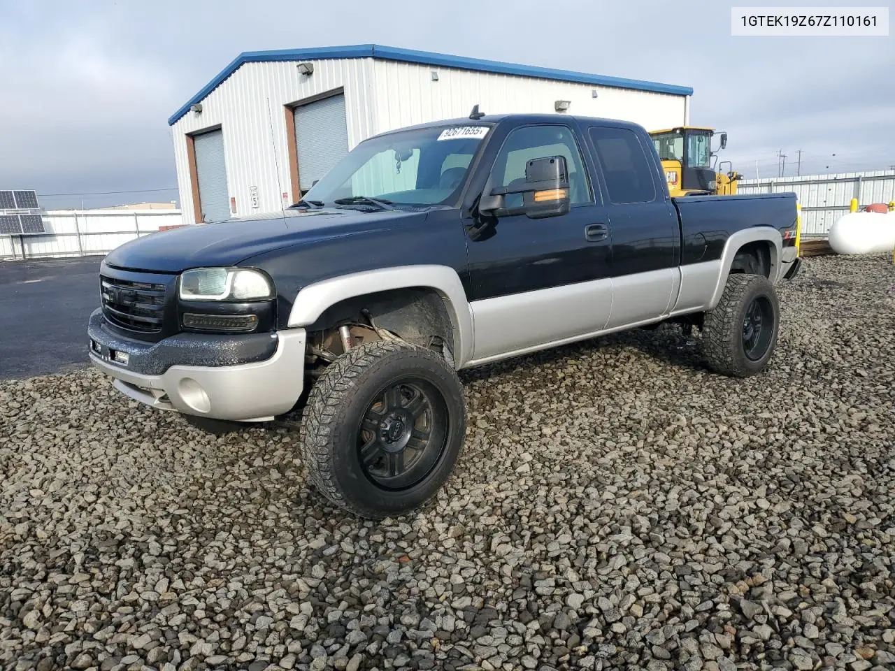 1GTEK19Z67Z110161 2007 GMC New Sierra K1500 Classic