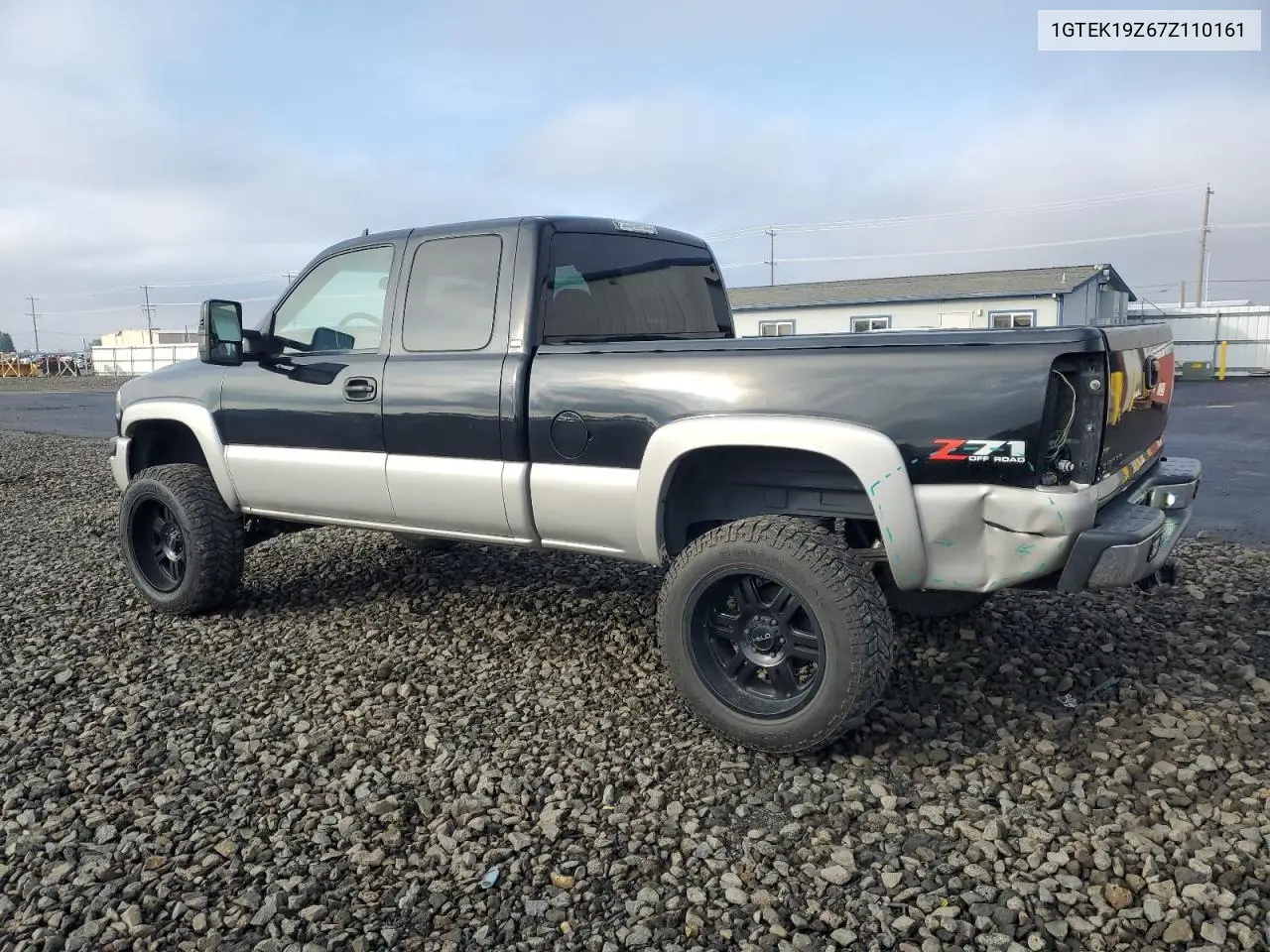 1GTEK19Z67Z110161 2007 GMC New Sierra K1500 Classic