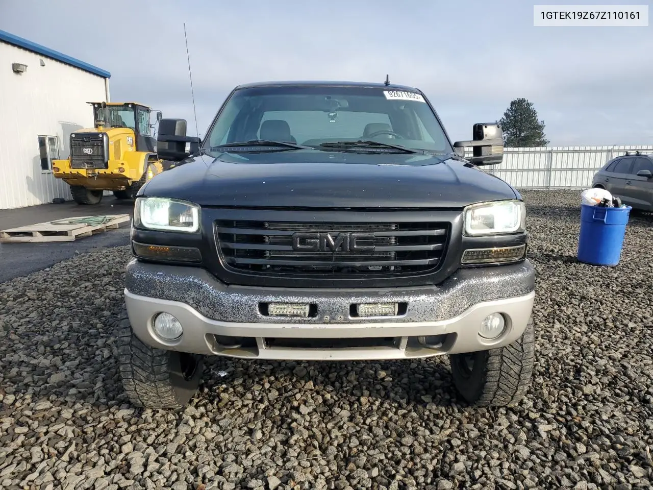 1GTEK19Z67Z110161 2007 GMC New Sierra K1500 Classic
