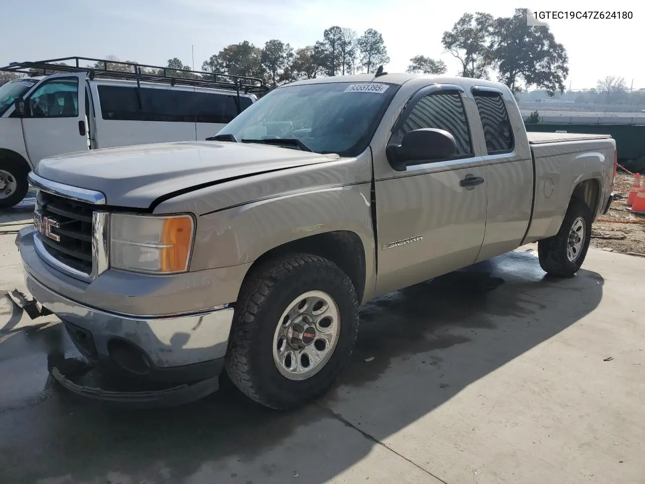 1GTEC19C47Z624180 2007 GMC New Sierra C1500