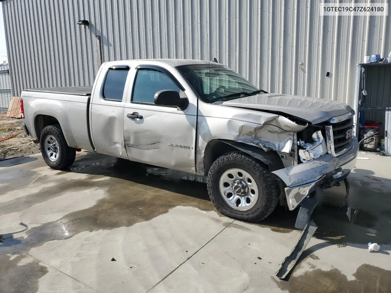 1GTEC19C47Z624180 2007 GMC New Sierra C1500