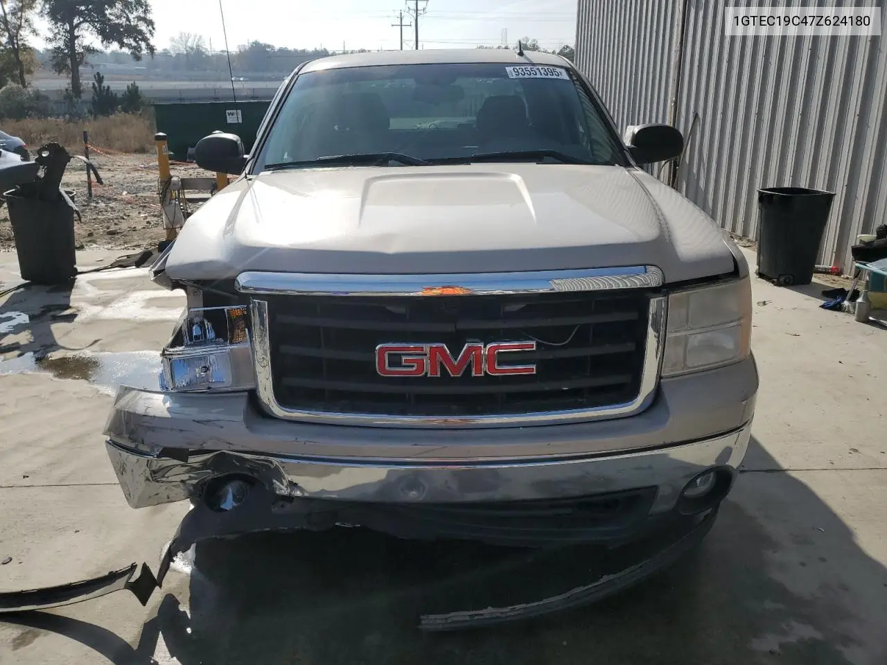 1GTEC19C47Z624180 2007 GMC New Sierra C1500