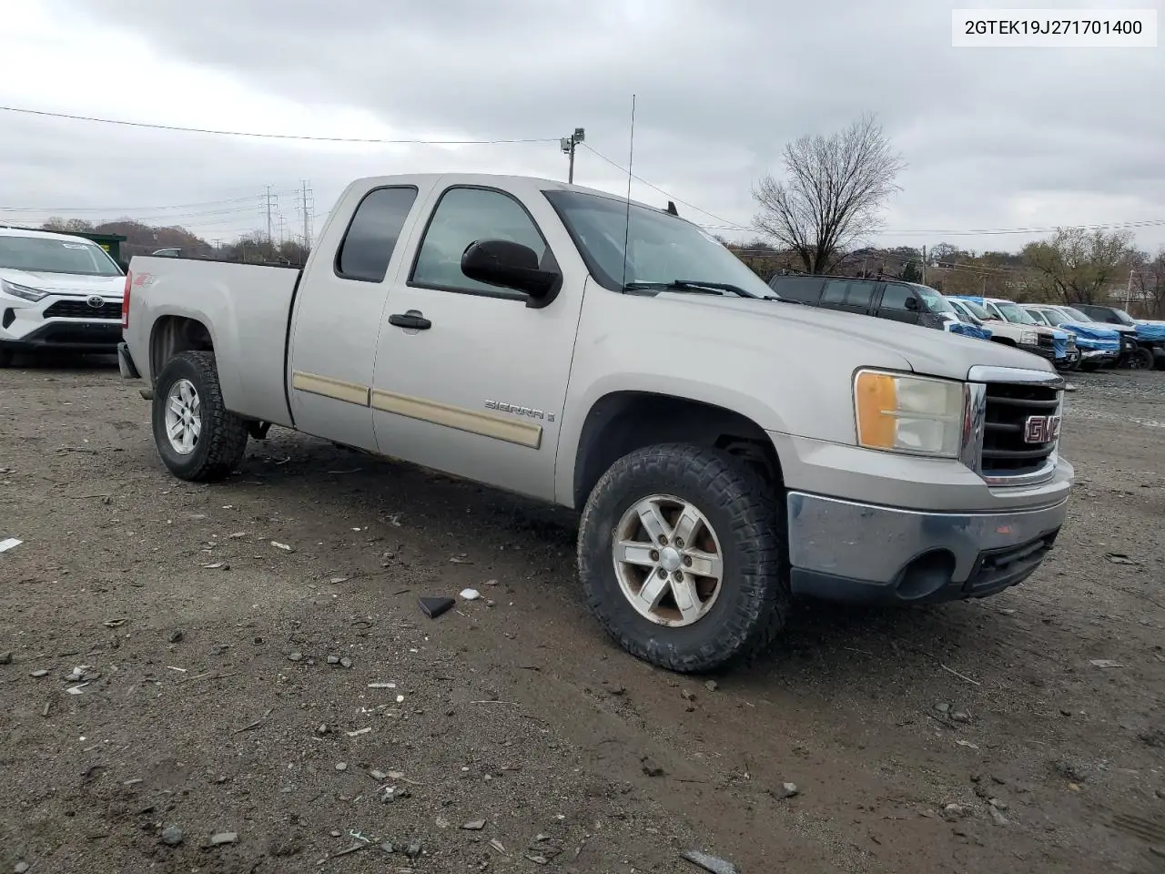 2GTEK19J271701400 2007 GMC New Sierra K1500