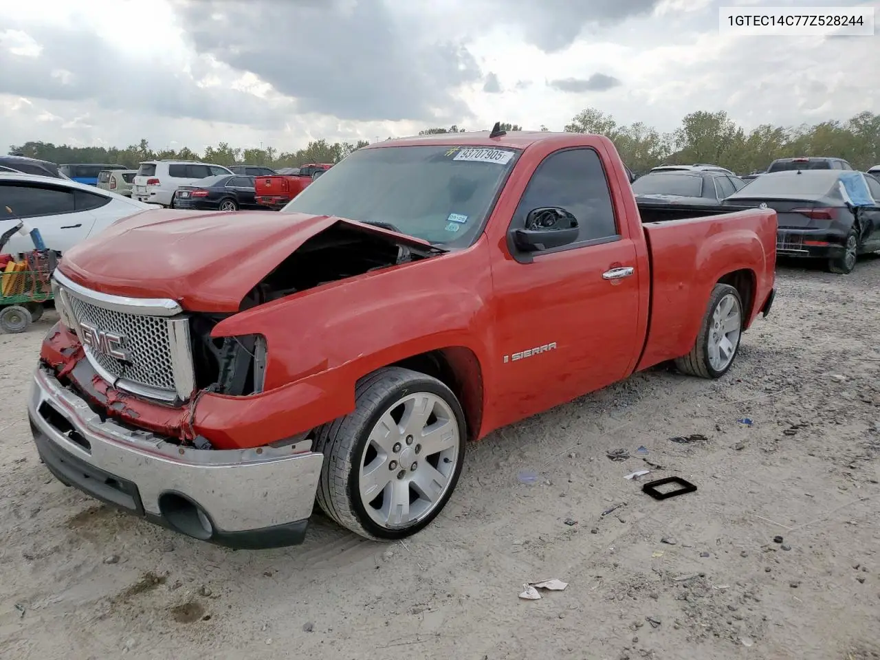 1GTEC14C77Z528244 2007 GMC New Sierra C1500