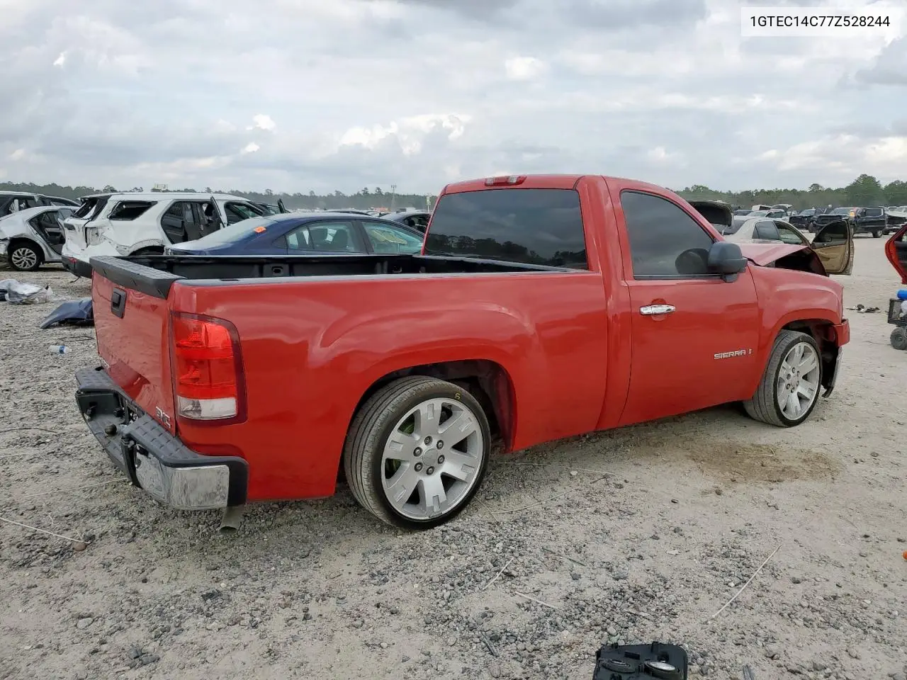 1GTEC14C77Z528244 2007 GMC New Sierra C1500