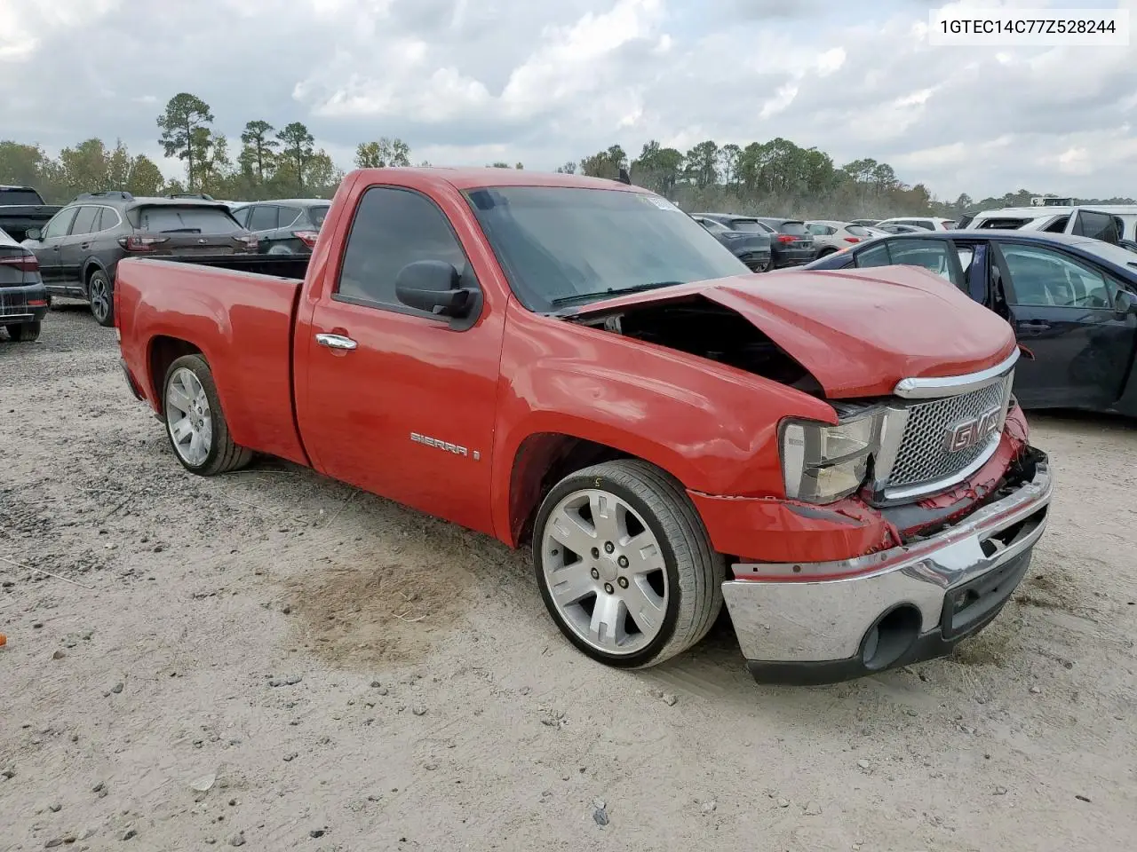 1GTEC14C77Z528244 2007 GMC New Sierra C1500