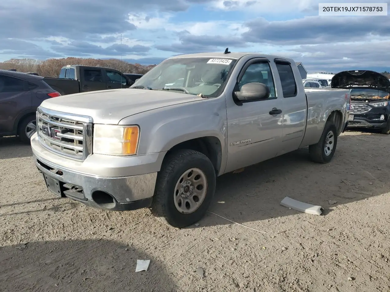 2GTEK19JX71578753 2007 GMC New Sierra K1500