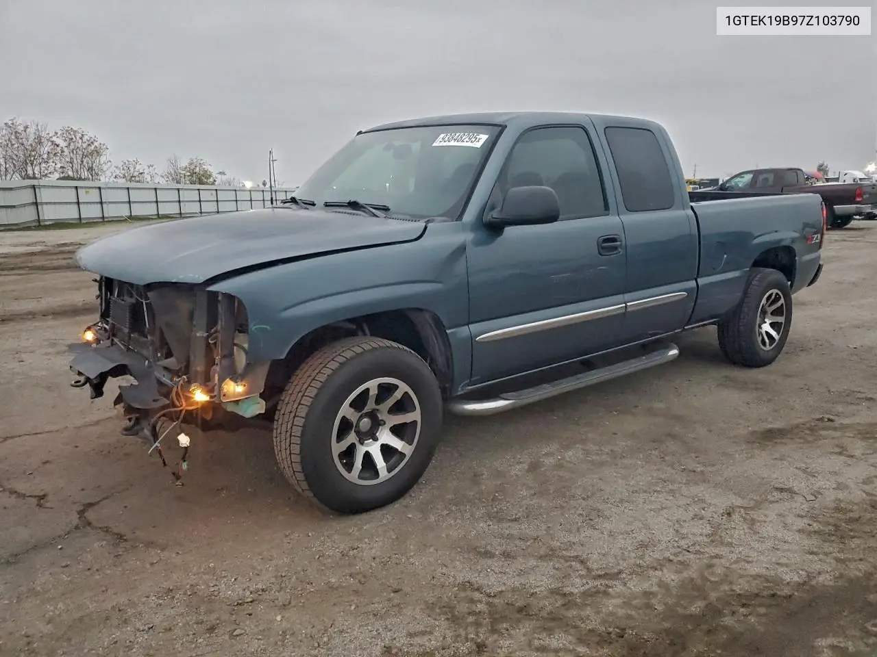 1GTEK19B97Z103790 2007 GMC New Sierra K1500 Classic