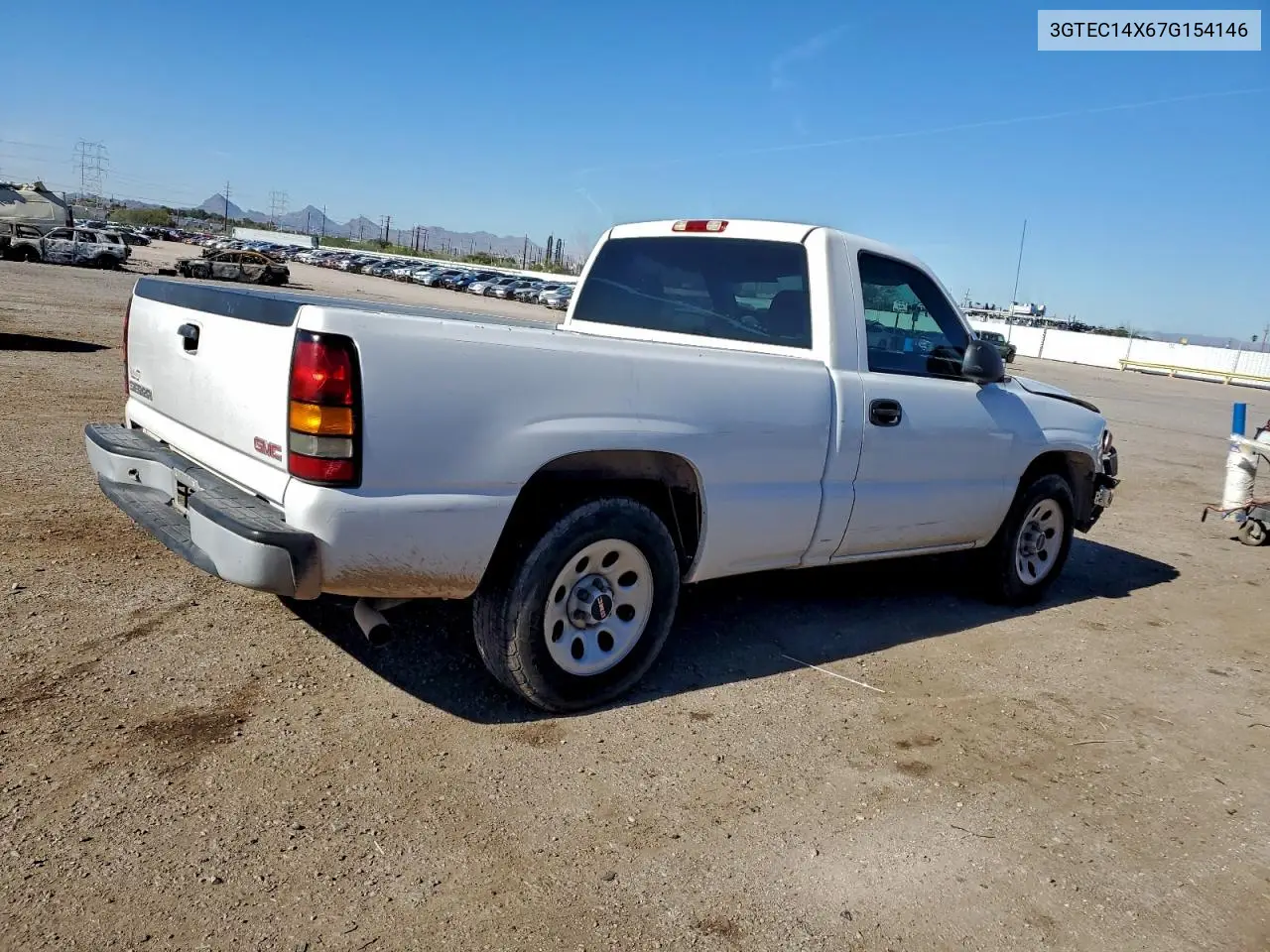 3GTEC14X67G154146 2007 GMC New Sierra C1500 Classic