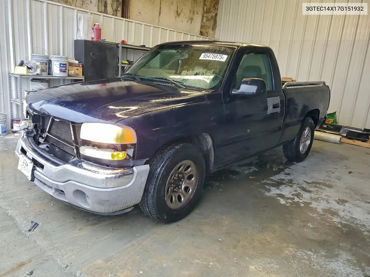 3GTEC14X17G151932 2007 GMC New Sierra C1500 Classic