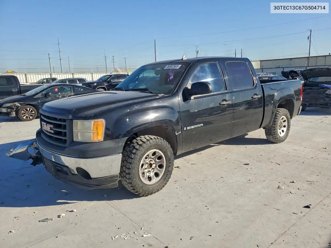 3GTEC13C67G504714 2007 GMC New Sierra C1500