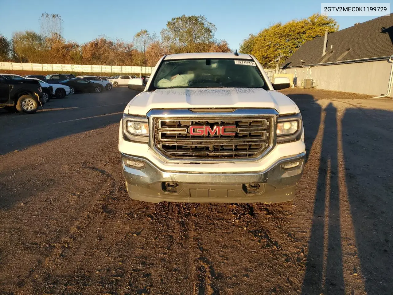 2GTV2MEC0K1199729 2019 GMC Sierra Limited K1500 Sle
