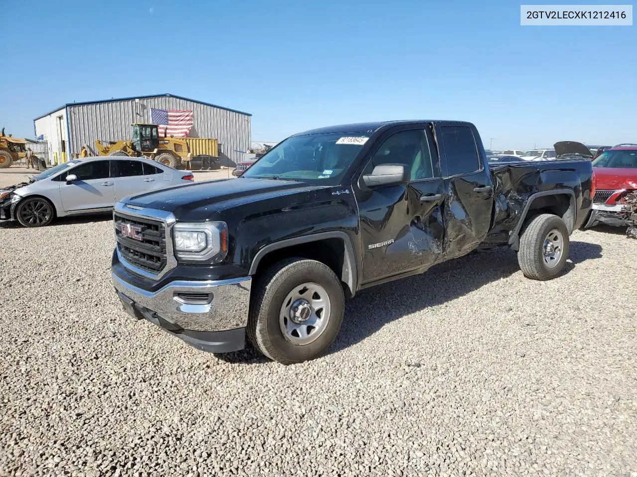 2GTV2LECXK1212416 2019 GMC Sierra Limited K1500