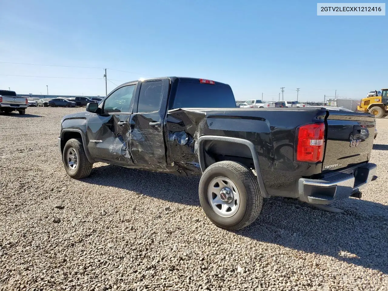 2GTV2LECXK1212416 2019 GMC Sierra Limited K1500