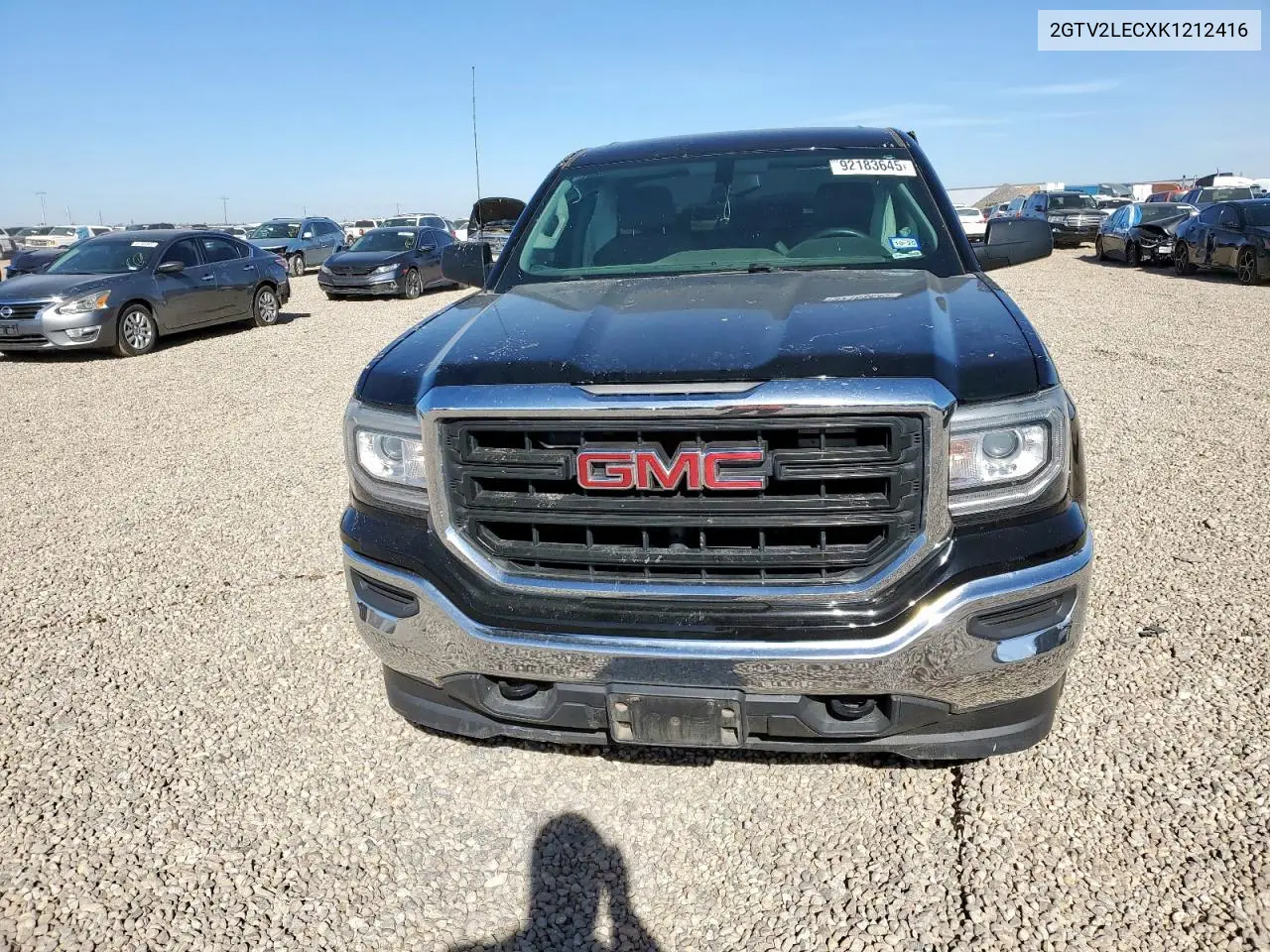 2GTV2LECXK1212416 2019 GMC Sierra Limited K1500
