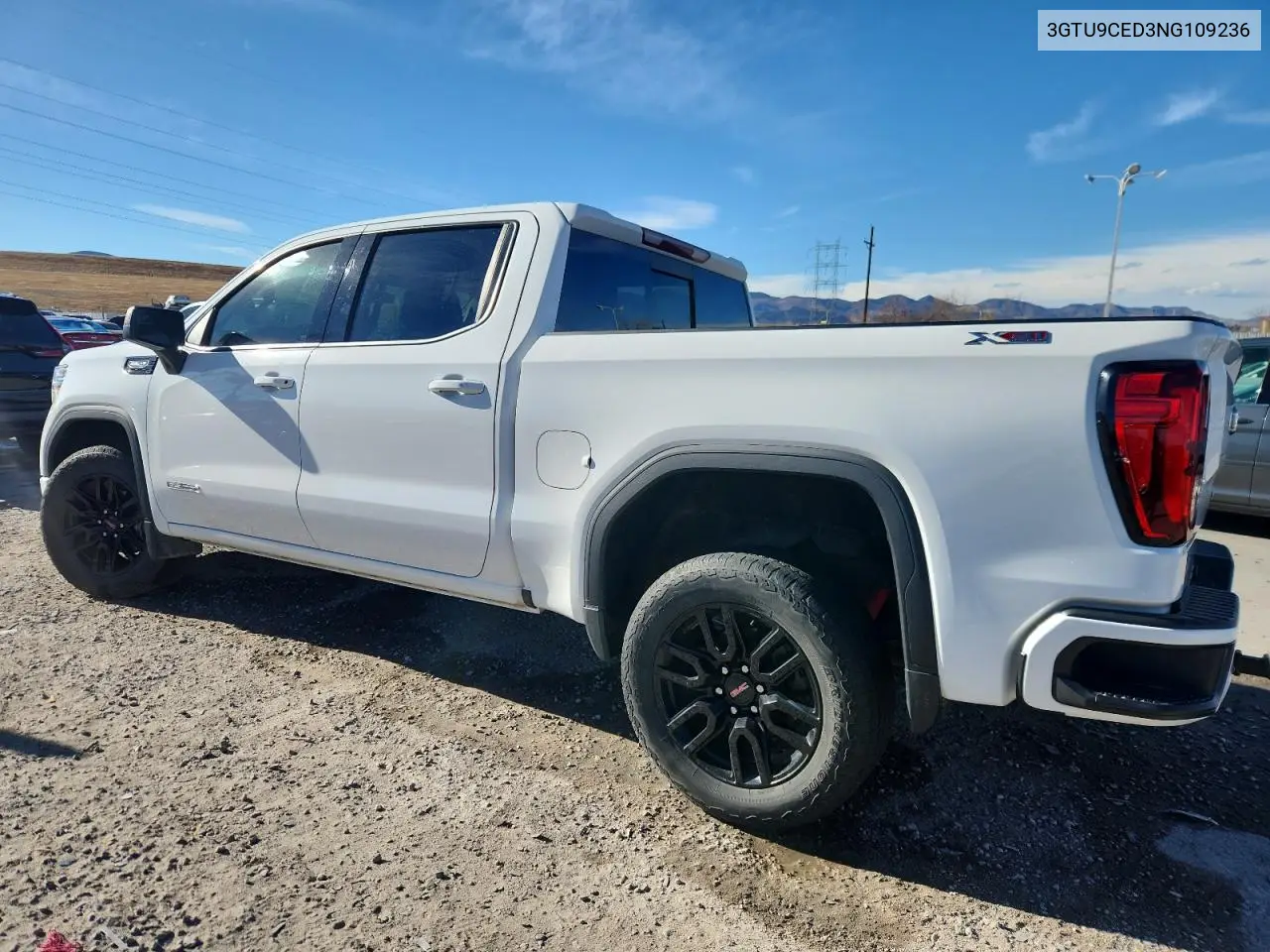 3GTU9CED3NG109236 2022 GMC Sierra Limited K1500 Elevation