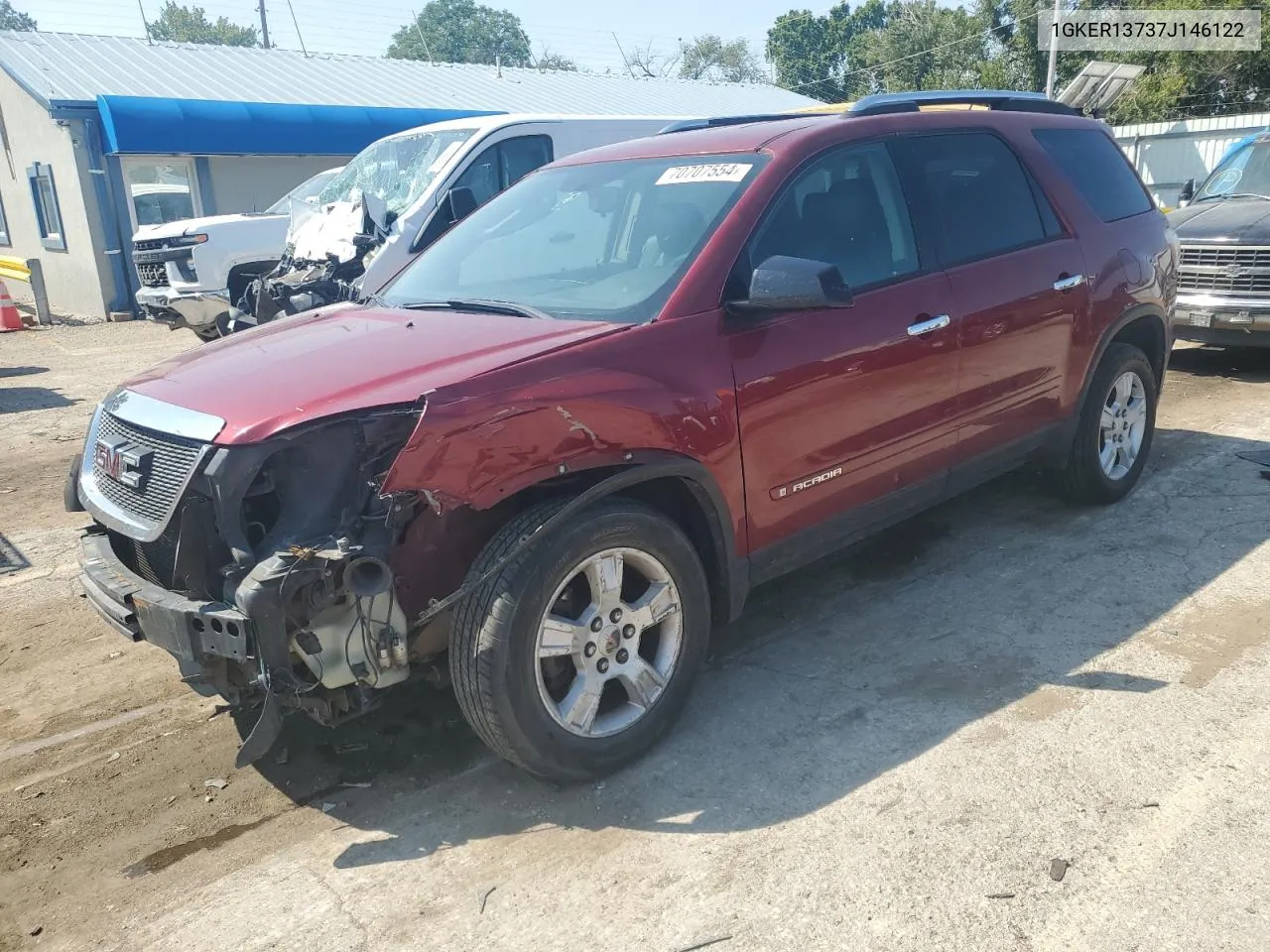 1GKER13737J146122 2007 GMC Acadia Sle