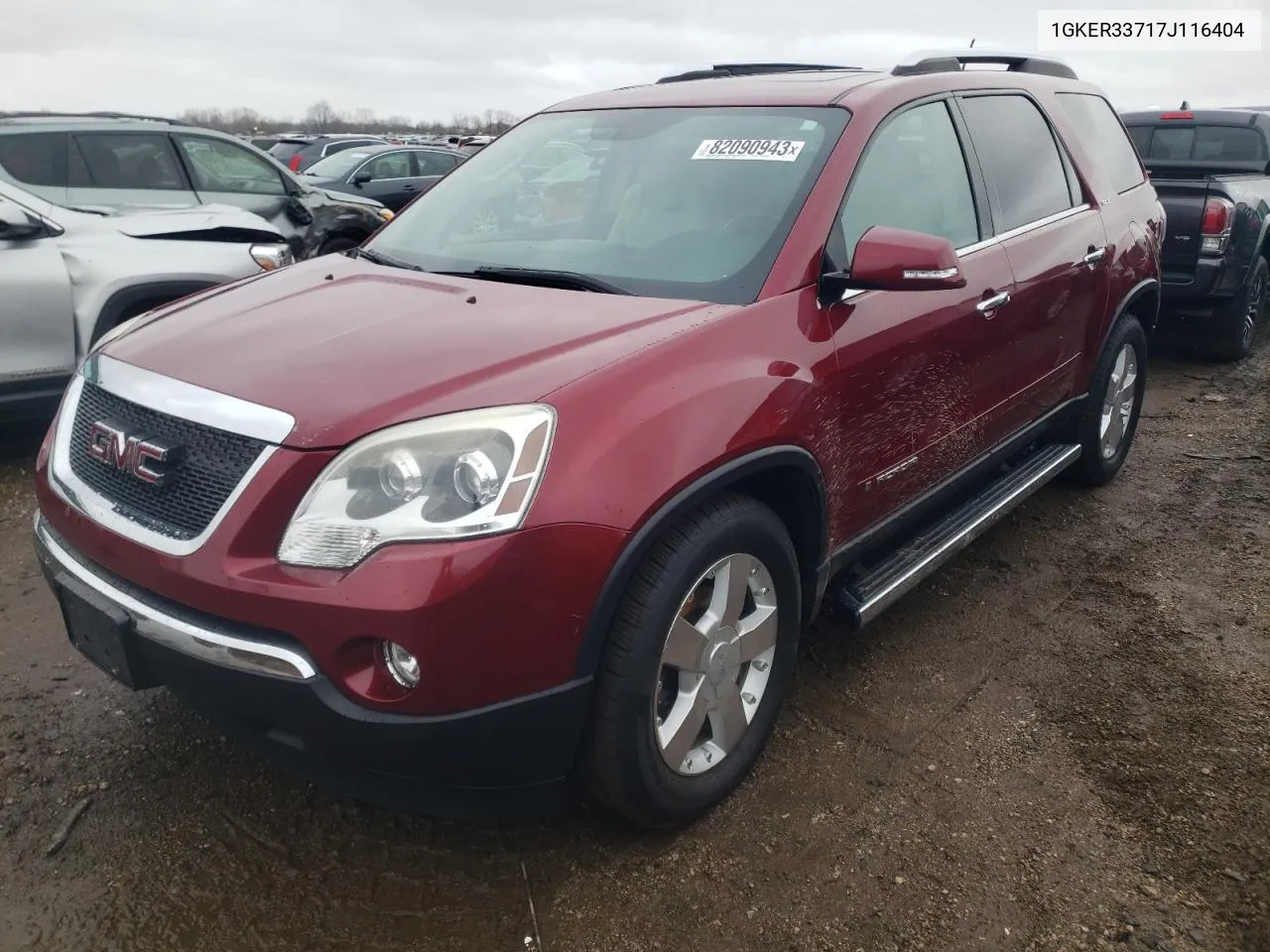 1GKER33717J116404 2007 GMC Acadia Slt-2