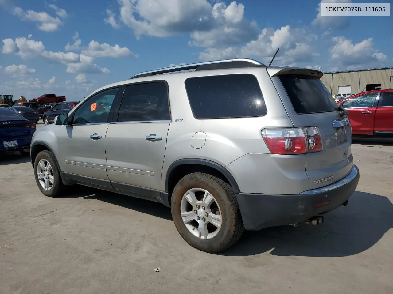 1GKEV23798J111605 2008 GMC Acadia Slt-1