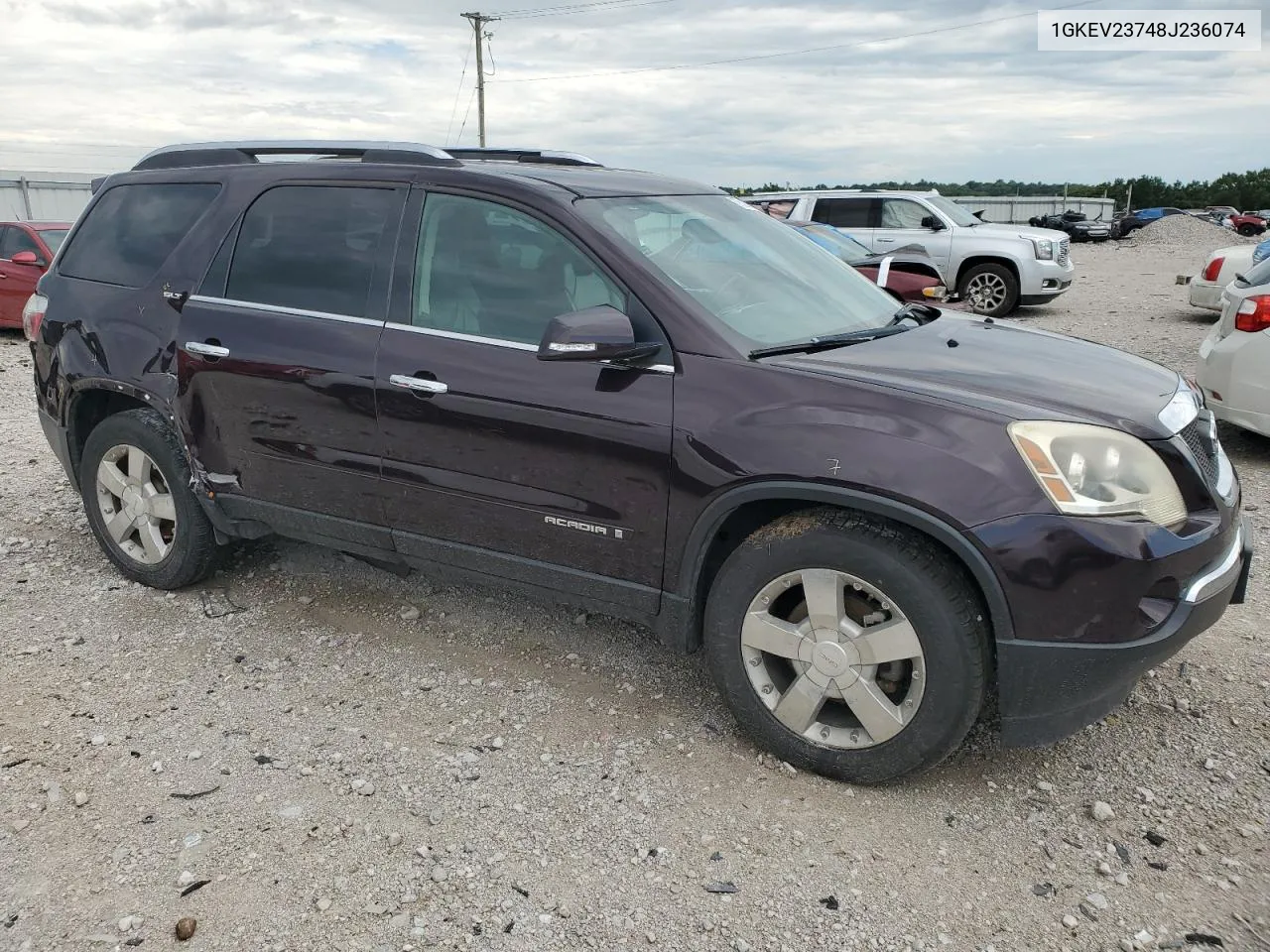 1GKEV23748J236074 2008 GMC Acadia Slt-1