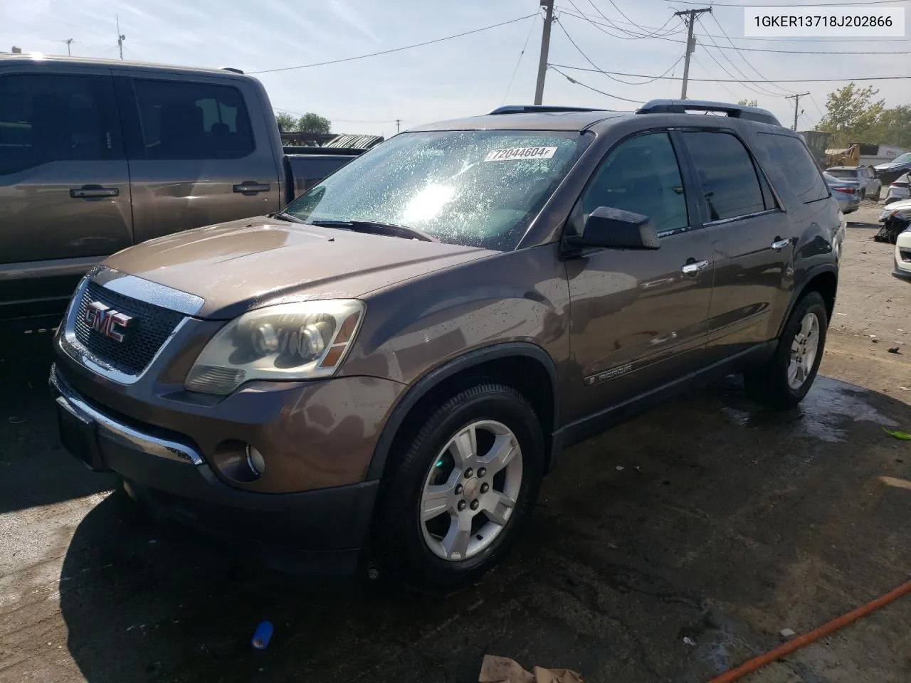 1GKER13718J202866 2008 GMC Acadia Sle