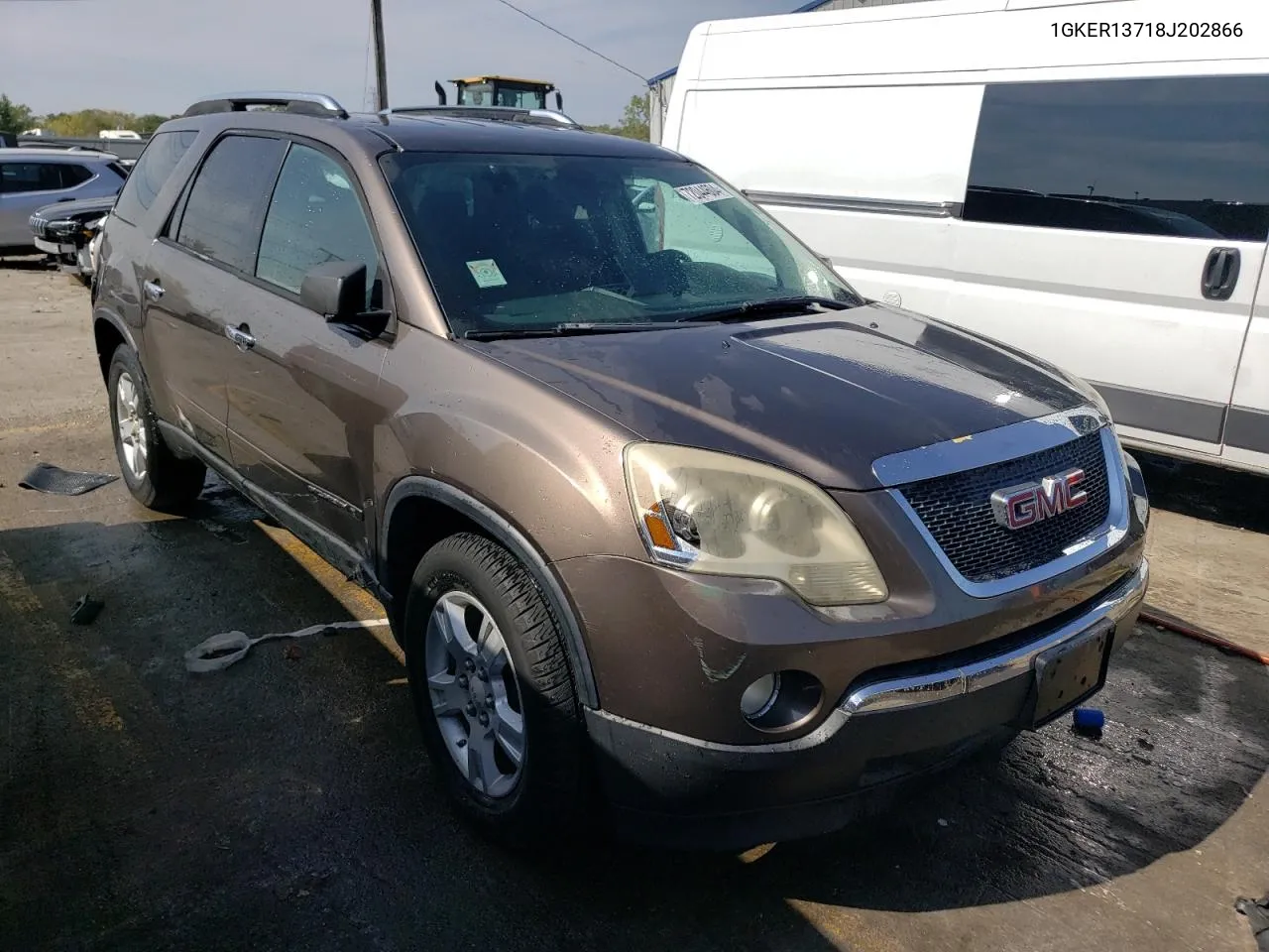 1GKER13718J202866 2008 GMC Acadia Sle