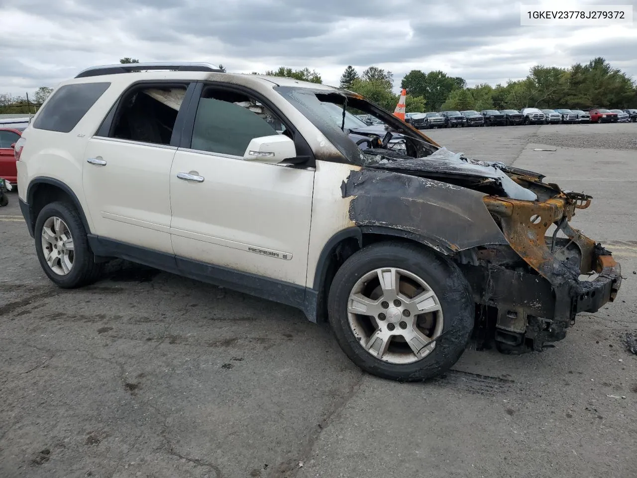 1GKEV23778J279372 2008 GMC Acadia Slt-1