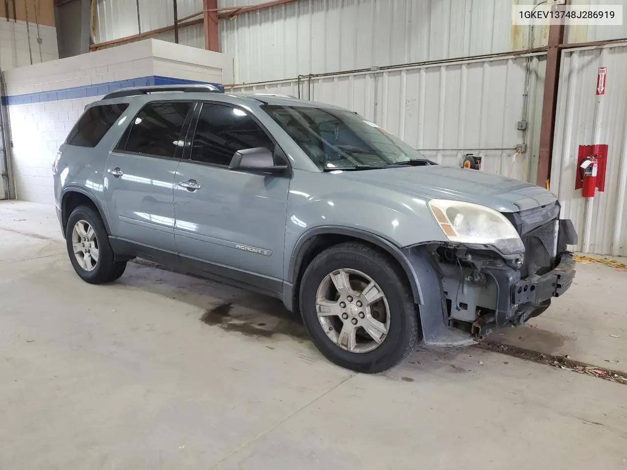 1GKEV13748J286919 2008 GMC Acadia Sle