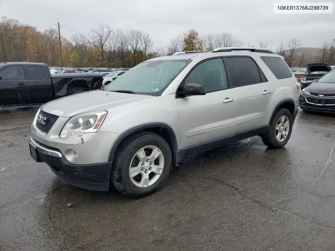 1GKER13768J288739 2008 GMC Acadia Sle