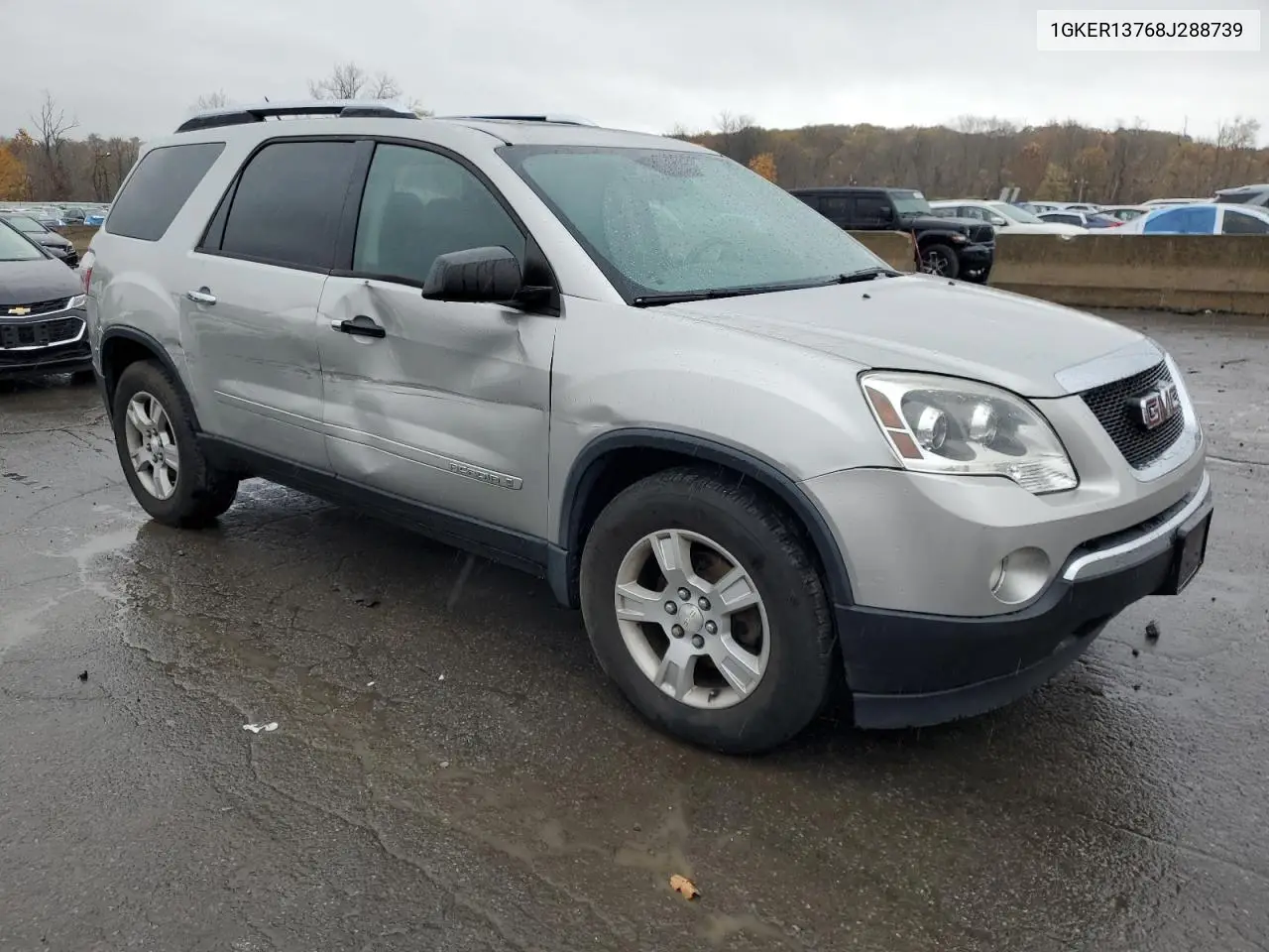 1GKER13768J288739 2008 GMC Acadia Sle