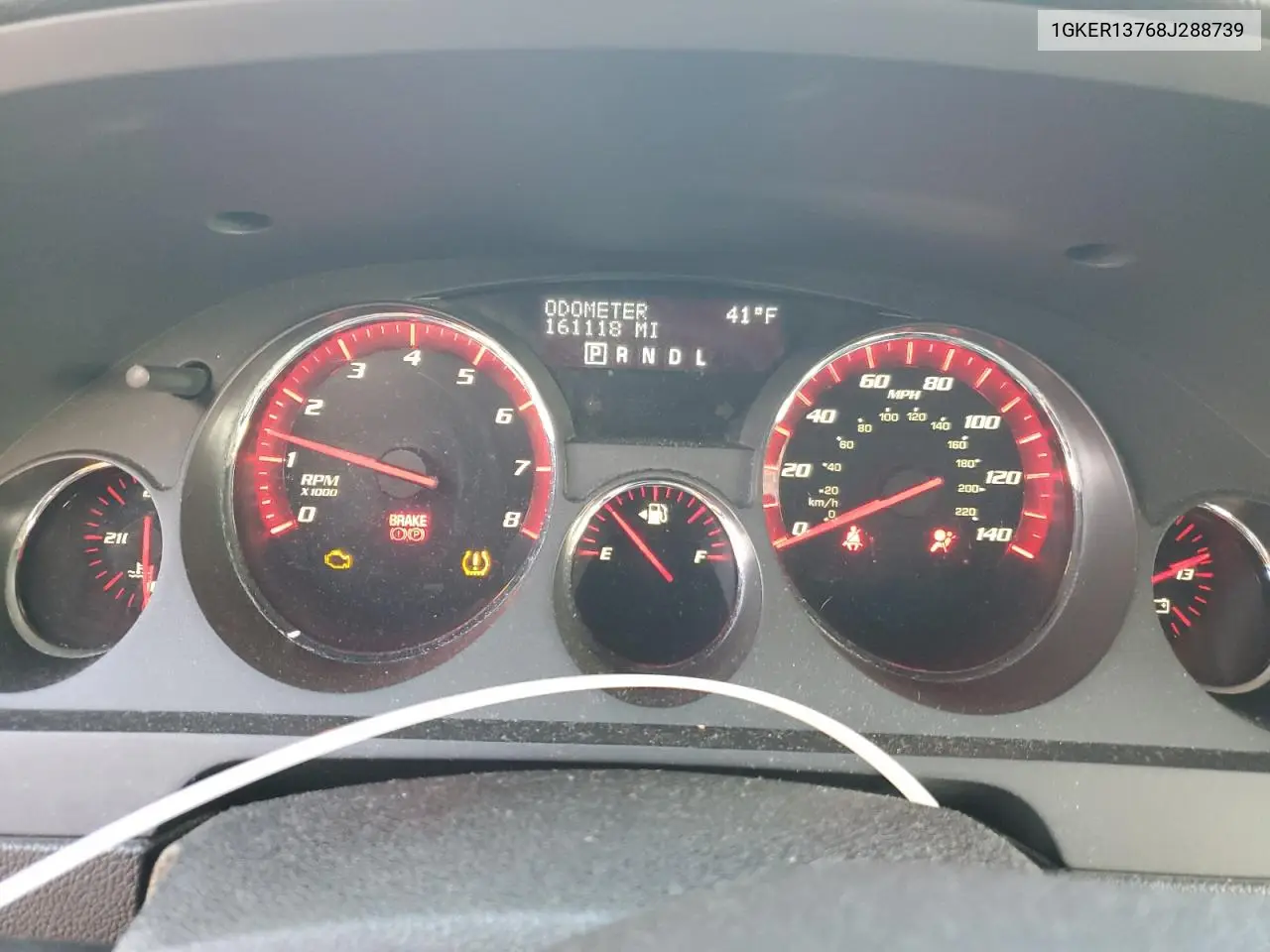 1GKER13768J288739 2008 GMC Acadia Sle