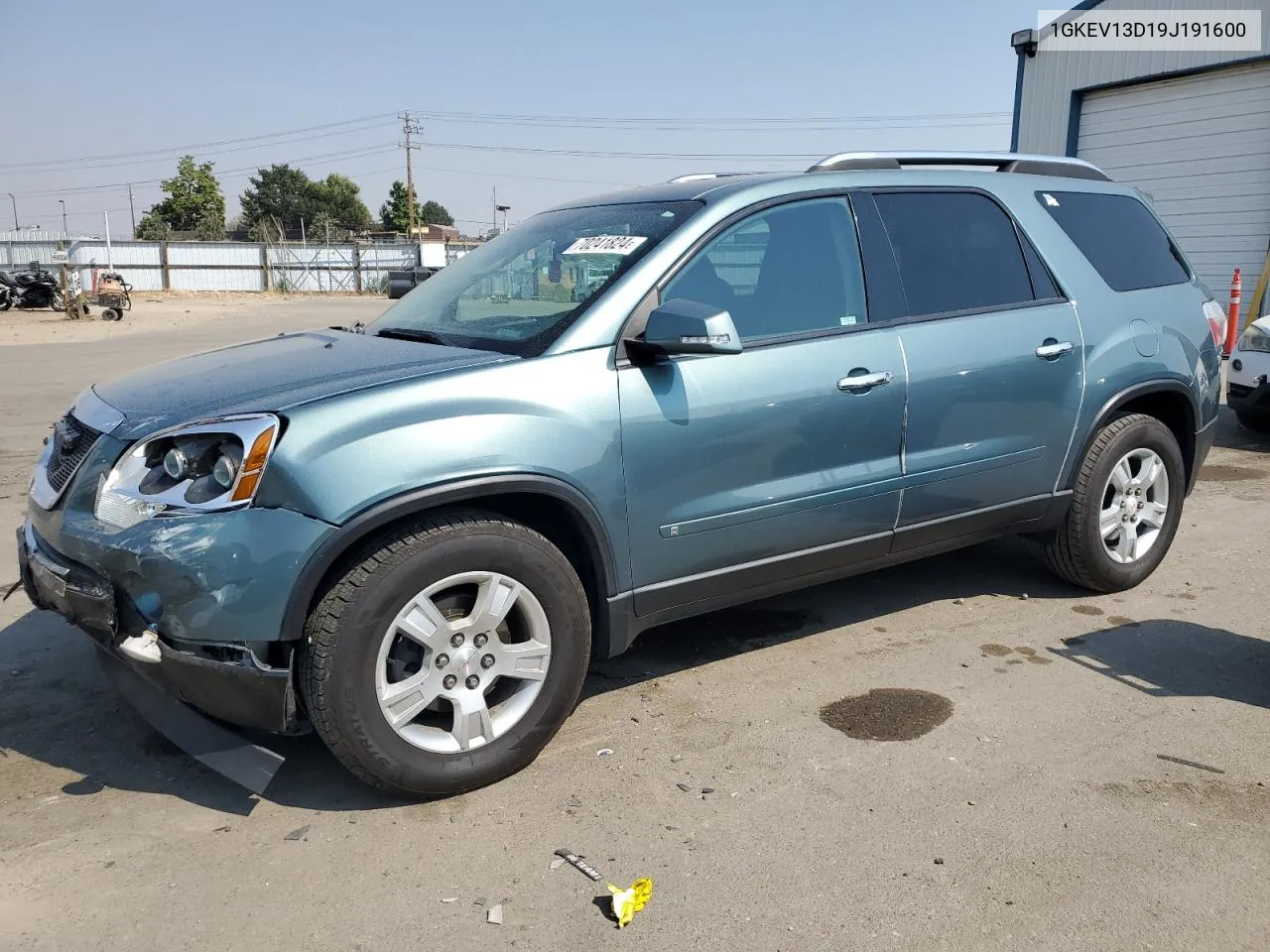 1GKEV13D19J191600 2009 GMC Acadia Sle