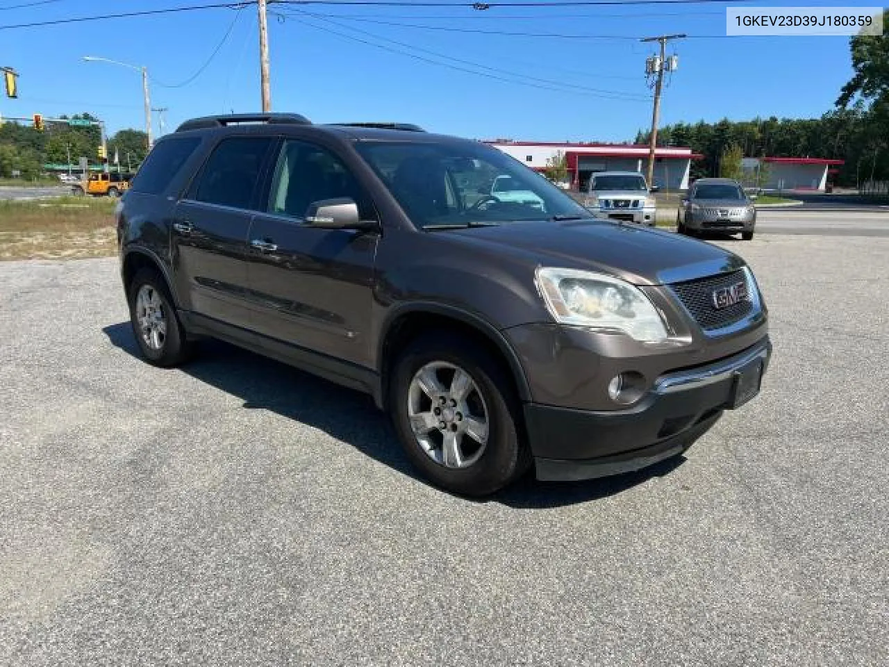 1GKEV23D39J180359 2009 GMC Acadia Slt-1