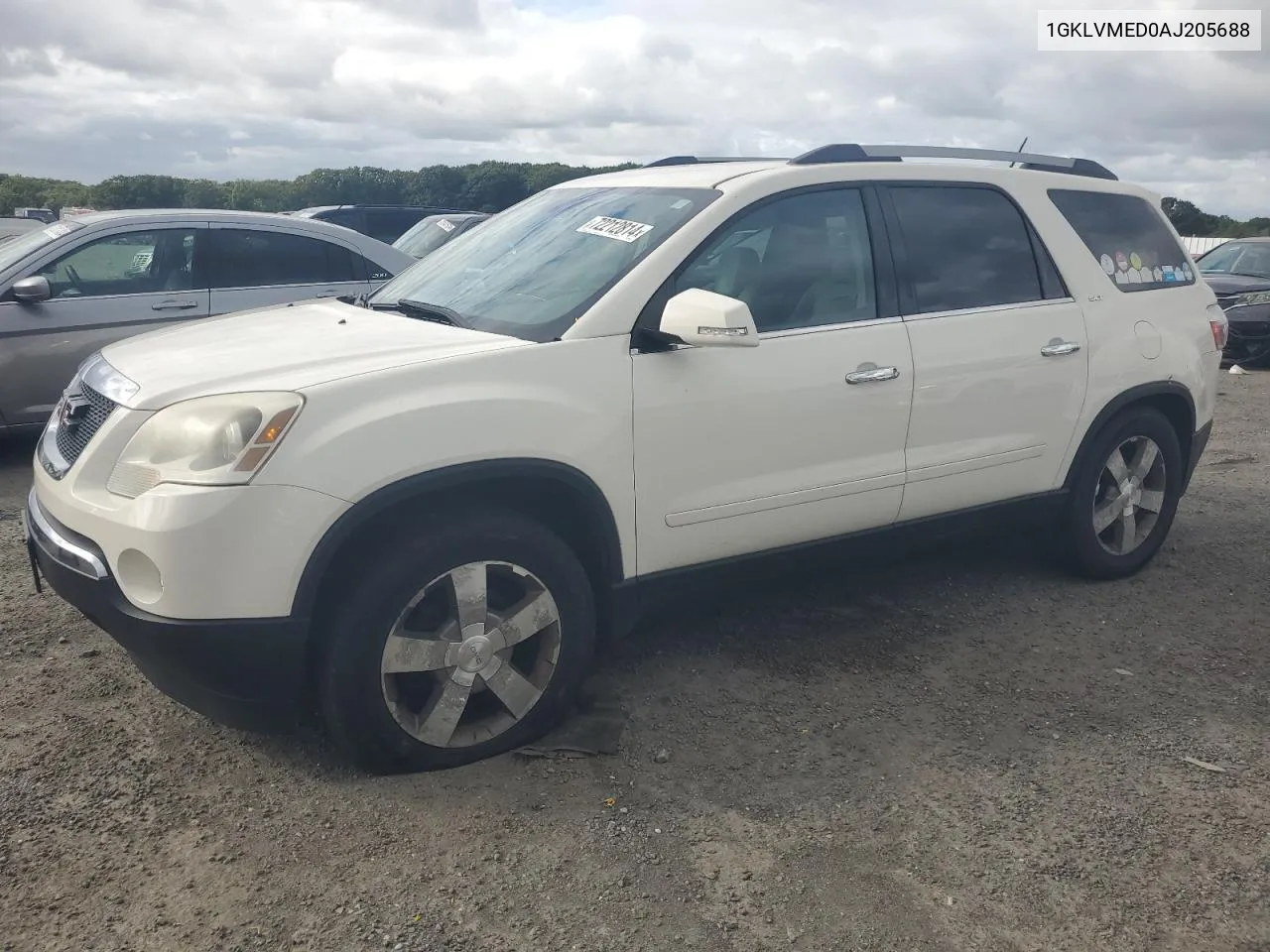 1GKLVMED0AJ205688 2010 GMC Acadia Slt-1