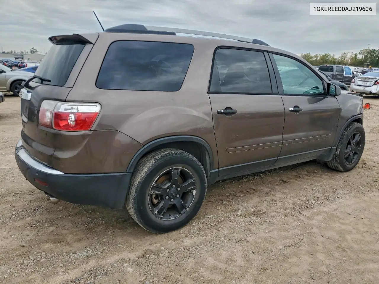 1GKLRLED0AJ219606 2010 GMC Acadia Sle