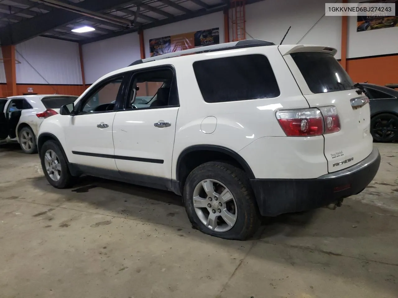 1GKKVNED6BJ274243 2011 GMC Acadia Sle