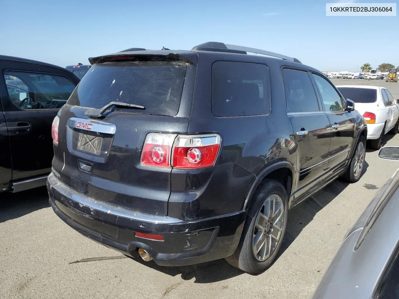 1GKKRTED2BJ306064 2011 GMC Acadia Denali