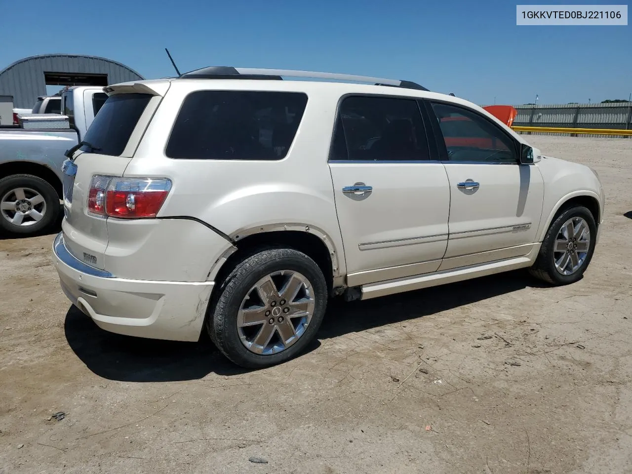 1GKKVTED0BJ221106 2011 GMC Acadia Denali