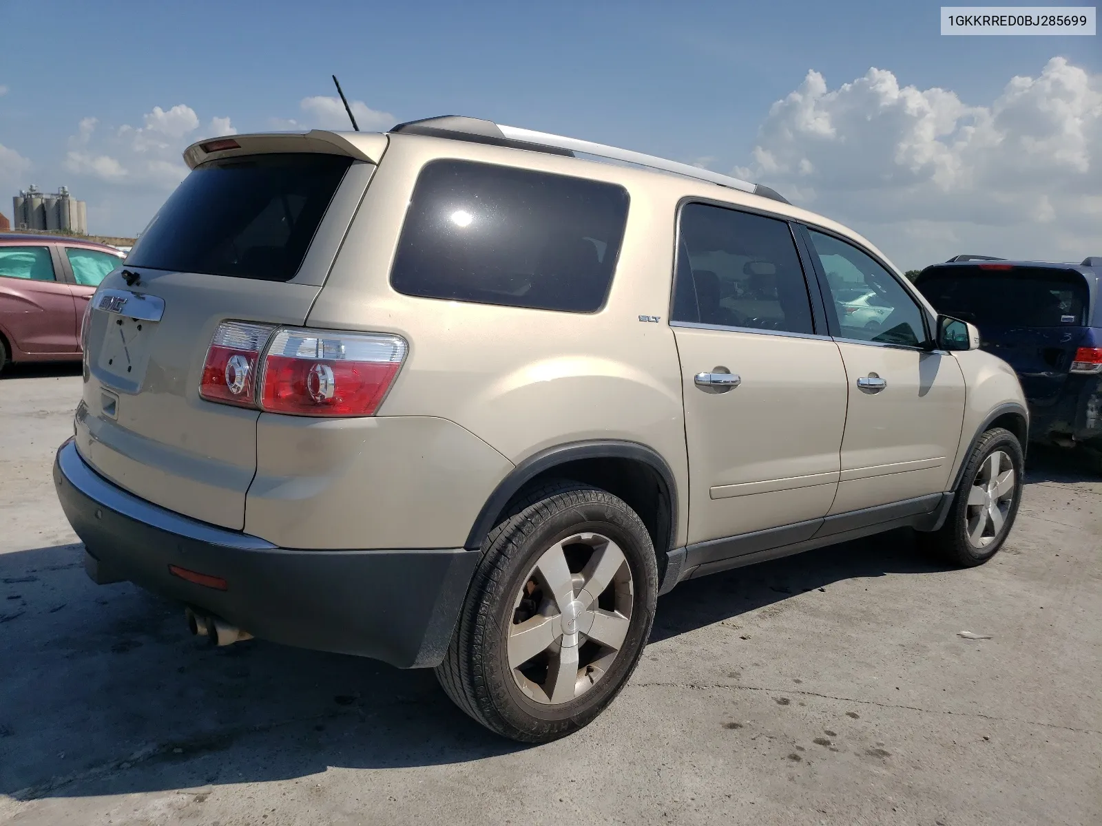 1GKKRRED0BJ285699 2011 GMC Acadia Slt-1