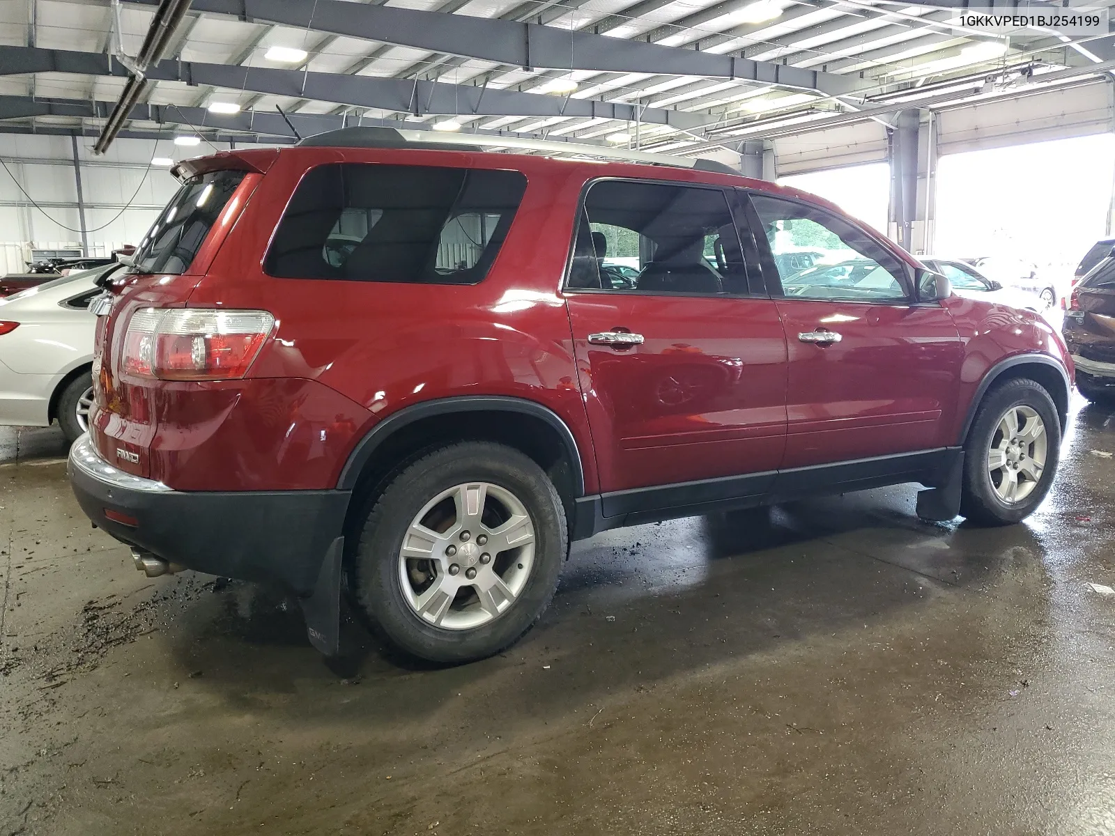 1GKKVPED1BJ254199 2011 GMC Acadia Sle