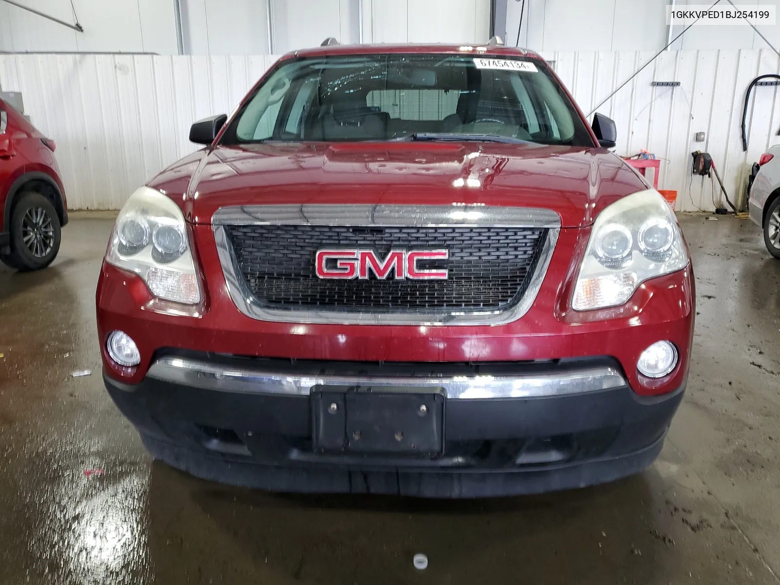 1GKKVPED1BJ254199 2011 GMC Acadia Sle