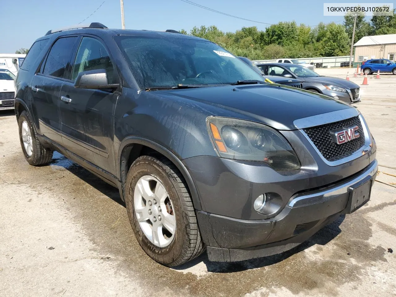 1GKKVPED9BJ102672 2011 GMC Acadia Sle