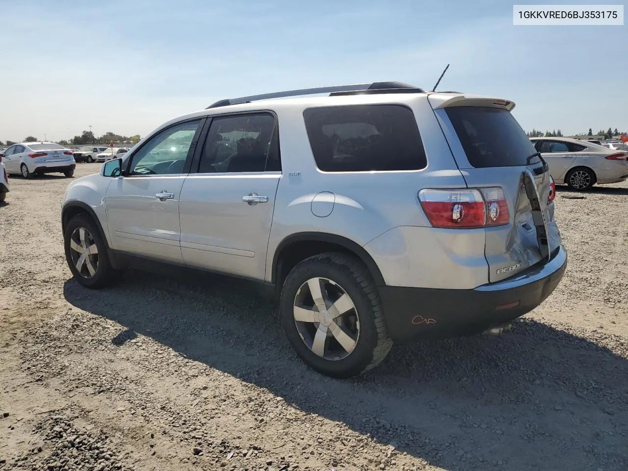 1GKKVRED6BJ353175 2011 GMC Acadia Slt-1