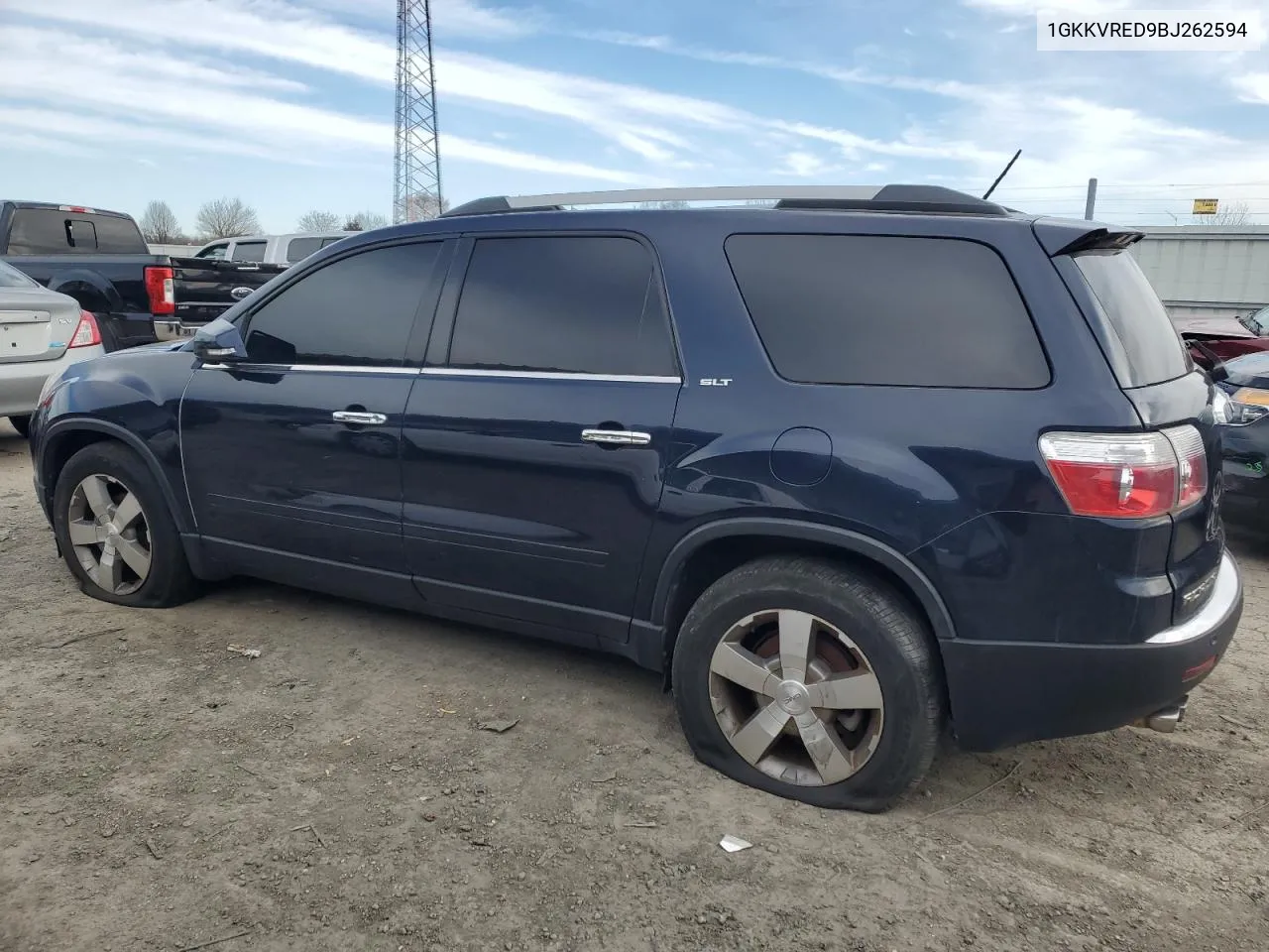 1GKKVRED9BJ262594 2011 GMC Acadia Slt-1