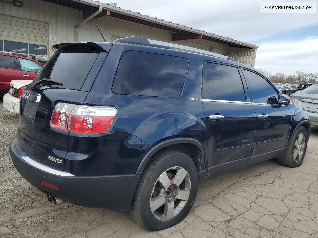 1GKKVRED9BJ262594 2011 GMC Acadia Slt-1