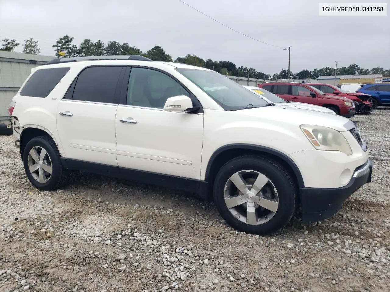 1GKKVRED5BJ341258 2011 GMC Acadia Slt-1